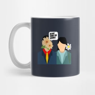 Flowers Couple Mug